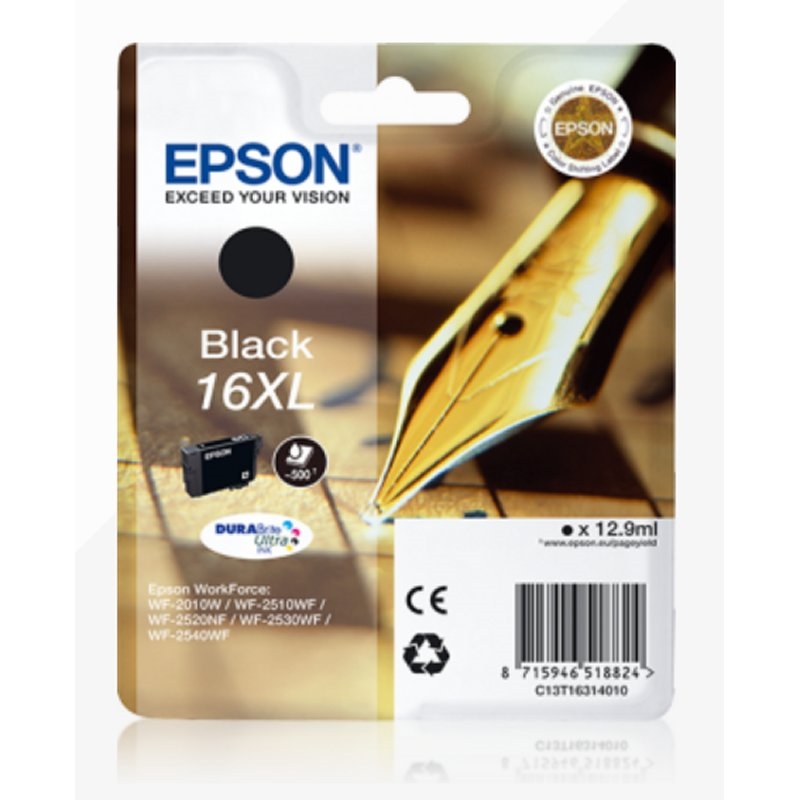 Epson Pen and crossword C13T16314012 tinteiro 1 unidade(s) Original Rendimento alto (XL) Preto