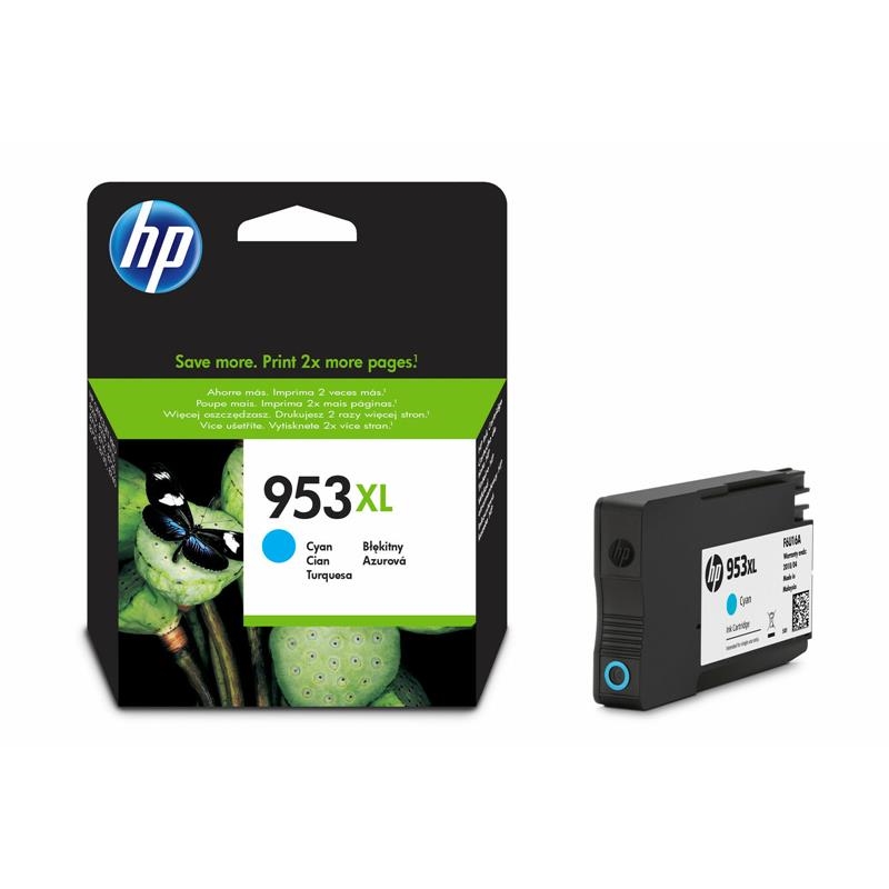 HP 953XL High Yield Cyan Original Ink Cartridge tinteiro 1 unidade(s) Rendimento alto (XL)