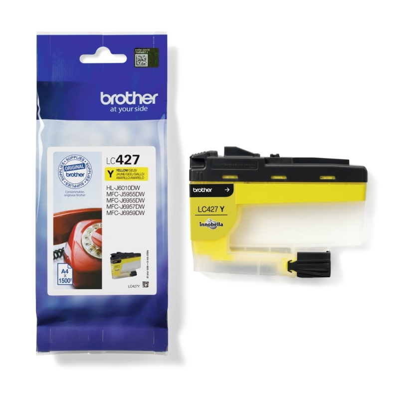 Brother LC-427Y tinteiro 1 unidade(s) Original Amarelo