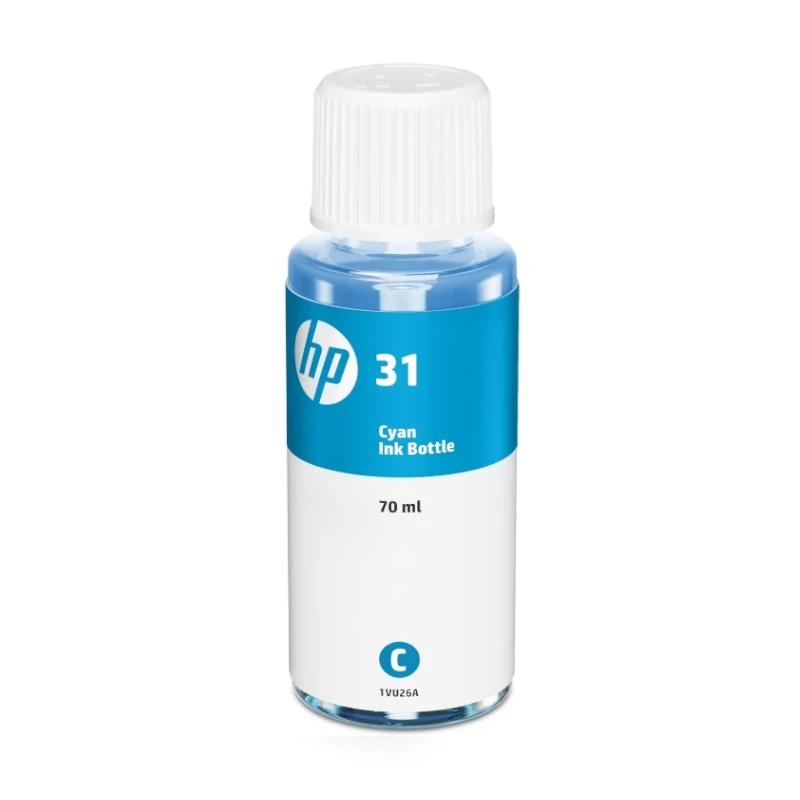 HP 31 70ml Cyan Original Bottled Ink Cartridge for Smart Tank SeriesPrinters