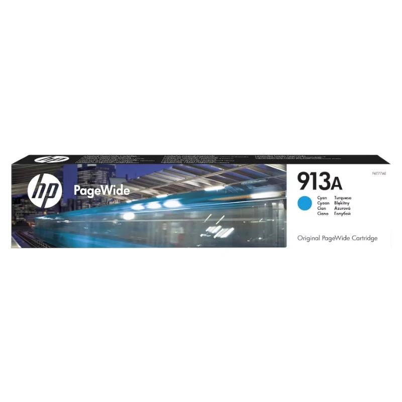 HP 913A Cyan Original PageWide Cartridge tinteiro 1 unidade(s) Rendimento padrão
