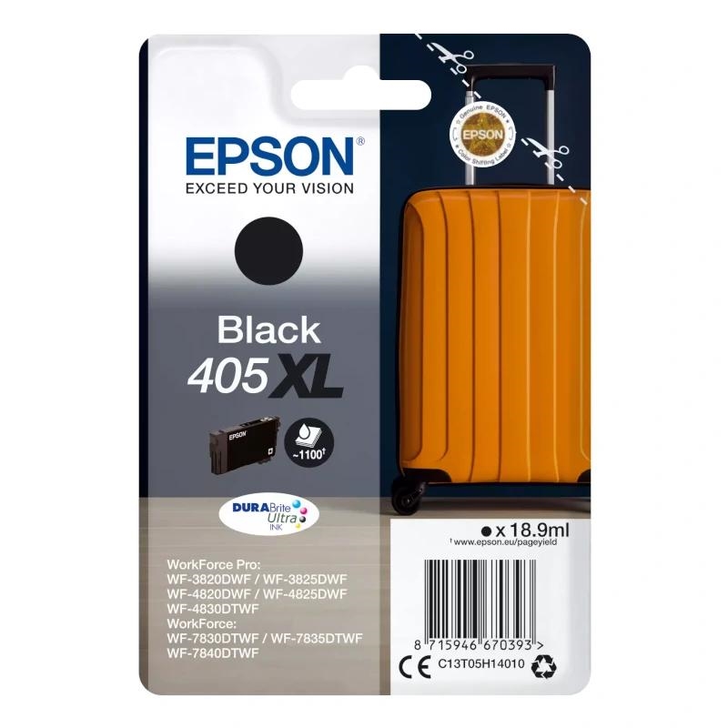 Epson 405XL DURABrite Ultra Ink tinteiro 1 unidade(s) Original Rendimento alto (XL) Preto