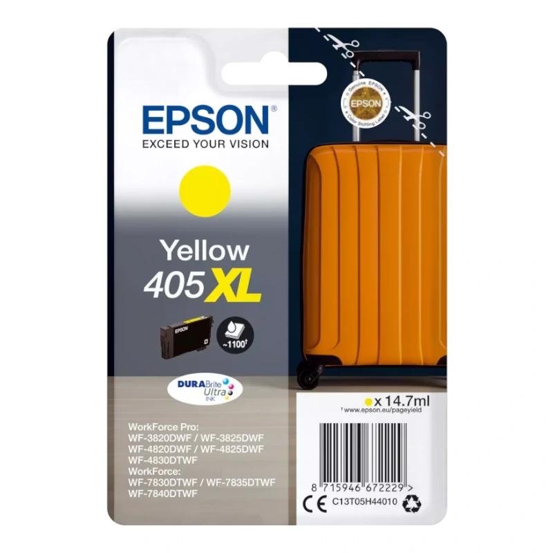 Epson 405XL DURABrite Ultra Ink tinteiro 1 unidade(s) Original Rendimento alto (XL) Amarelo
