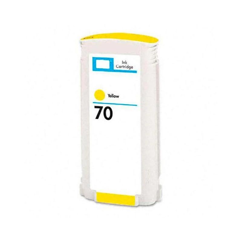 HP 70 130-ml Yellow DesignJet Ink Cartridge cabeça de impressão Jato de tinta térmico