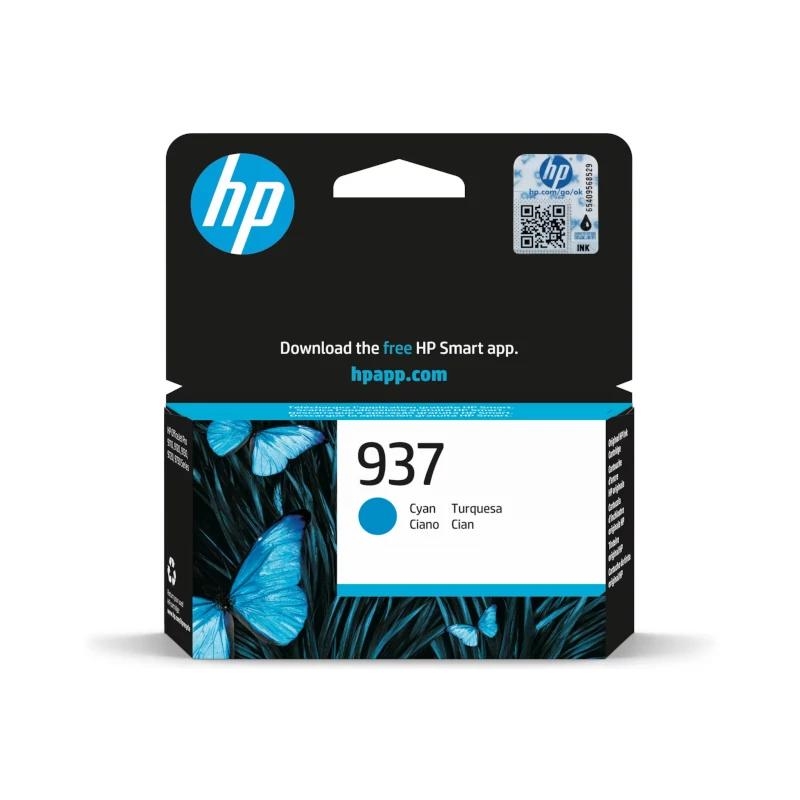 HP 937 Cyan Original Ink Cartridge tinteiro 1 unidade(s) Rendimento padrão
