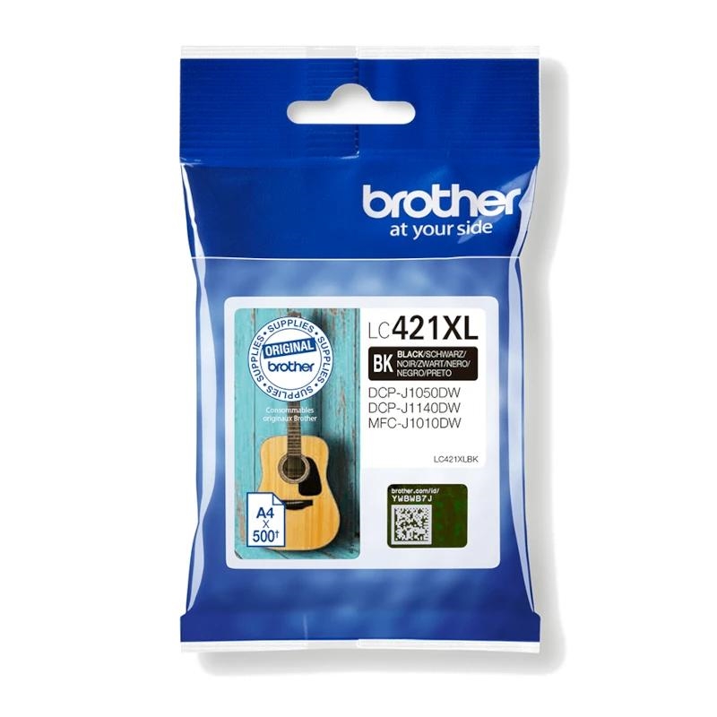 Brother | Cartucho LC421XLBK Negro