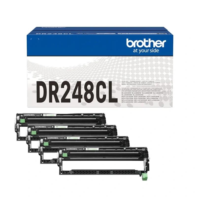 Brother DR-248CL tambor de impressora Original 4 unidade(s) Embalagem múltipla