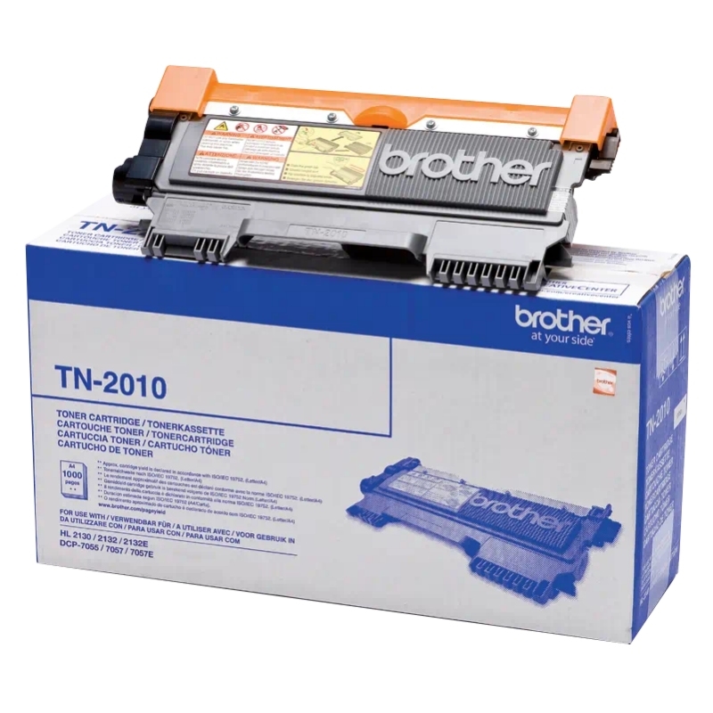 Brother TN-2010 toner 1 unidade(s) Original Preto