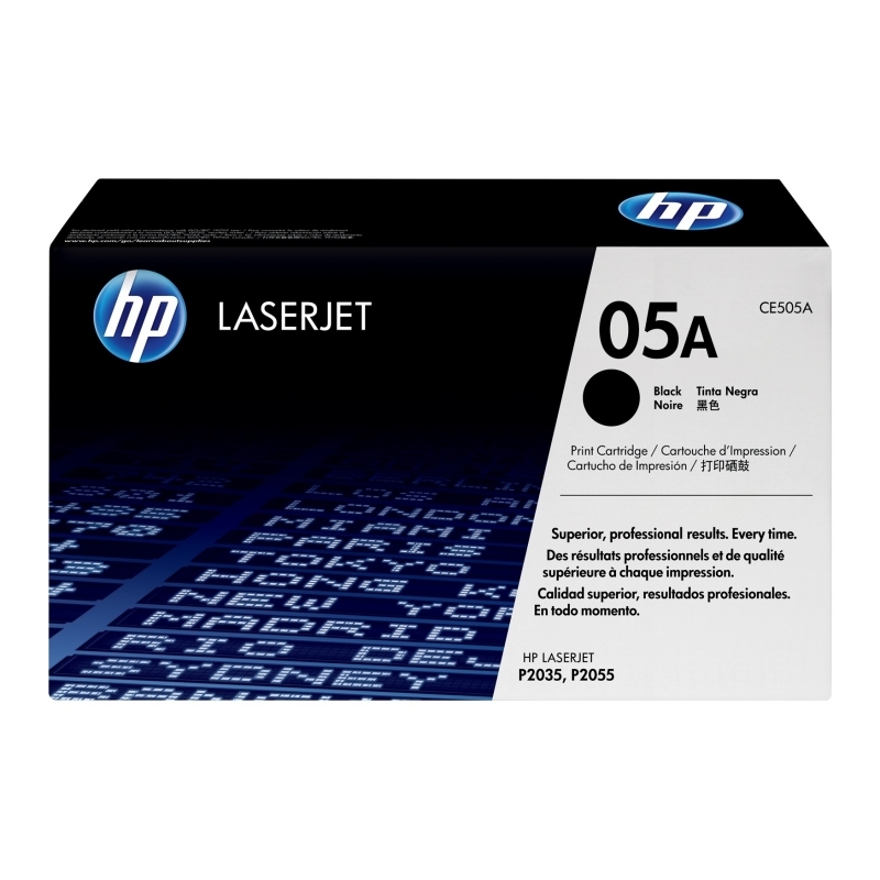 HP 05A Black Original LaserJet Cartridge toner 1 unidade(s)