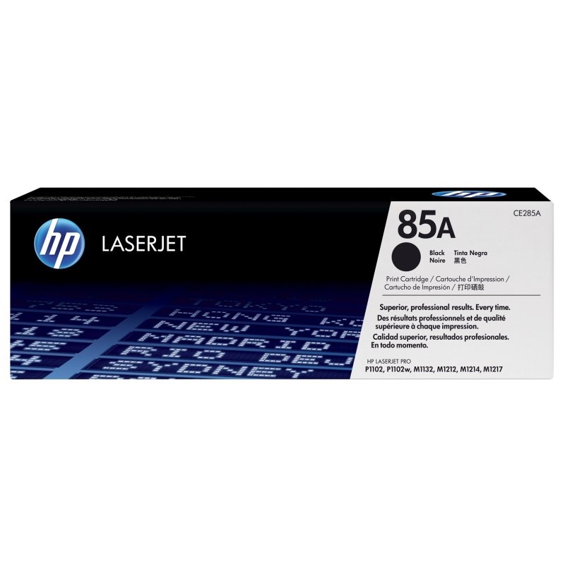 HP 85A Black Original LaserJet Cartridge toner 1 unidade(s)
