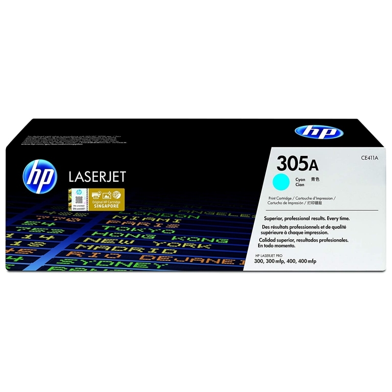 HP 305A Cyan Original LaserJet Cartridge toner 1 unidade(s)