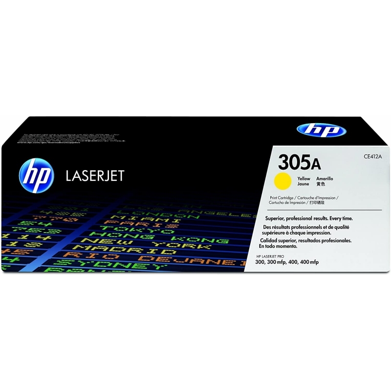 HP 305A Yellow Original LaserJet Cartridge toner 1 unidade(s)