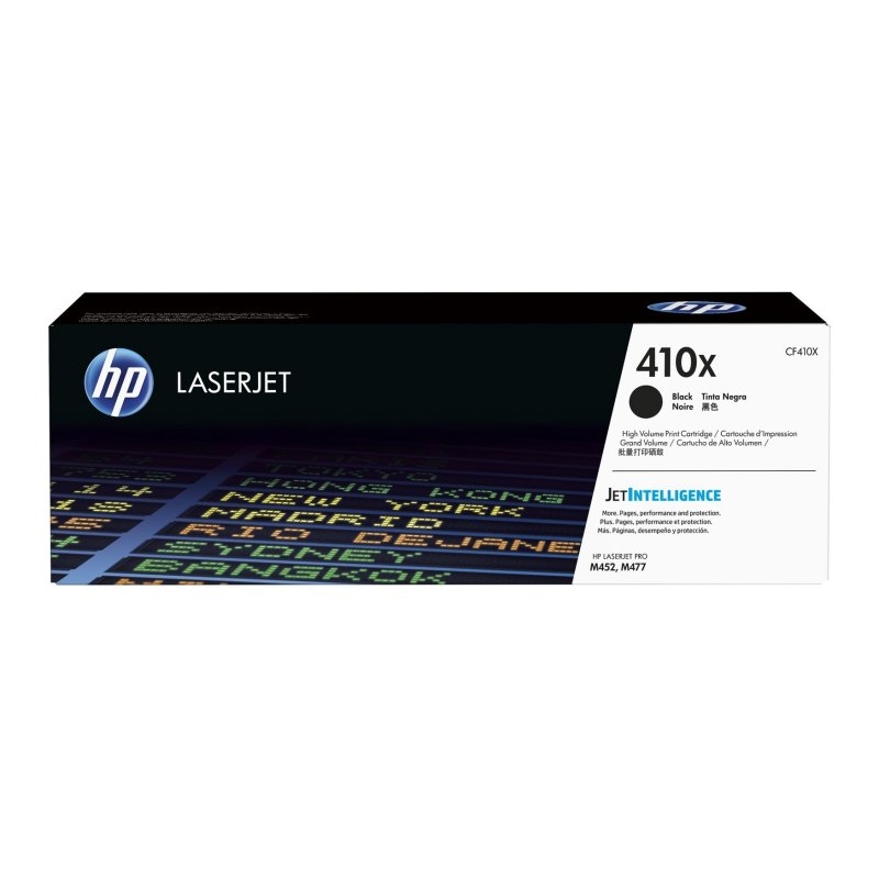 HP 410X High Yield Black Original LaserJet Cartridge toner 1 unidade(s)