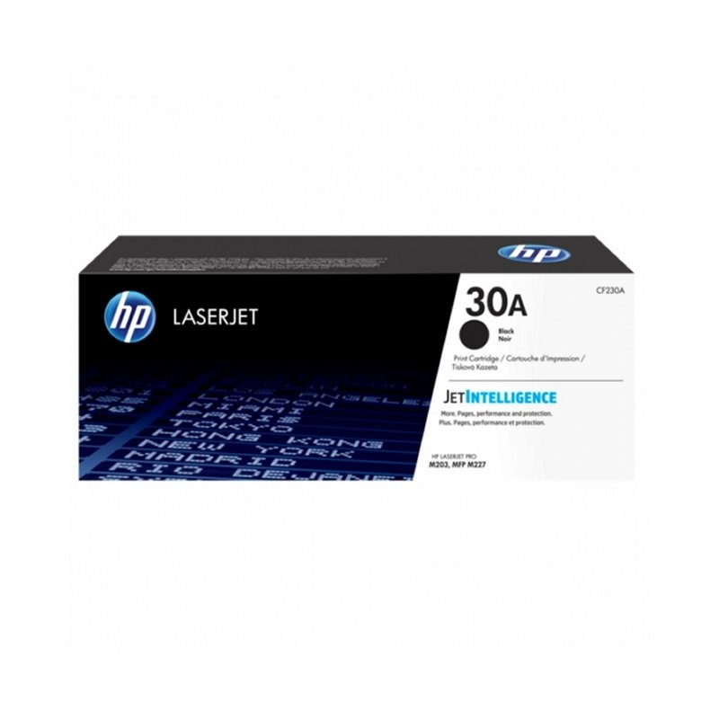 HP 30A Black Original LaserJet Cartridge toner 1 unidade(s)