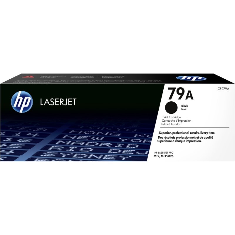 HP 79A Black Original LaserJet Cartridge toner 1 unidade(s)