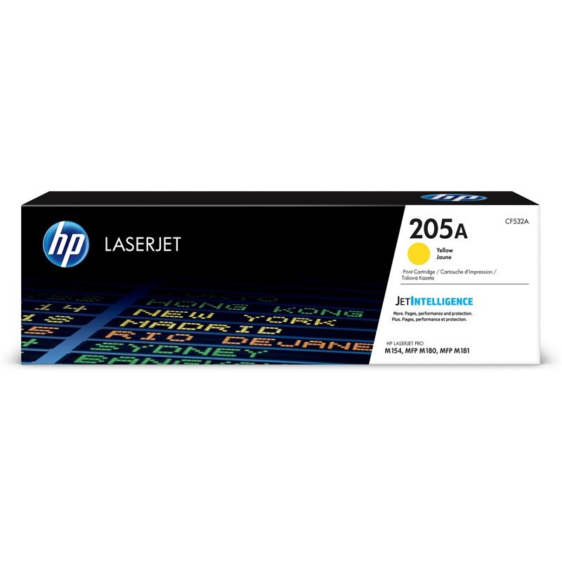 HP LaserJet 205A Yellow Original Cartridge toner 1 unidade(s)