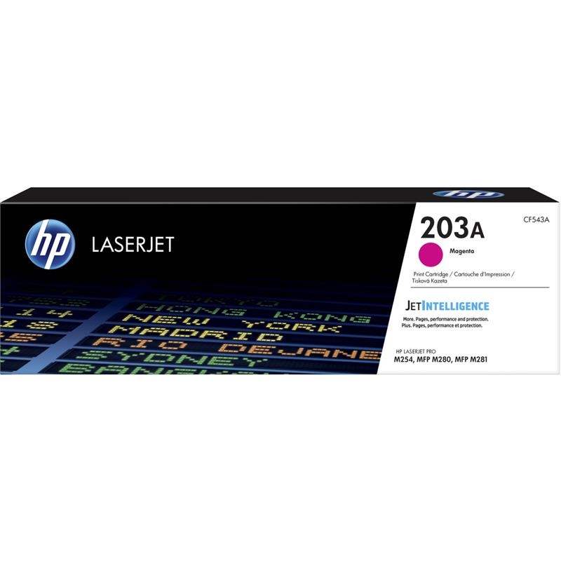 HP 203A Magenta Original LaserJet Cartridge toner 1 unidade(s)