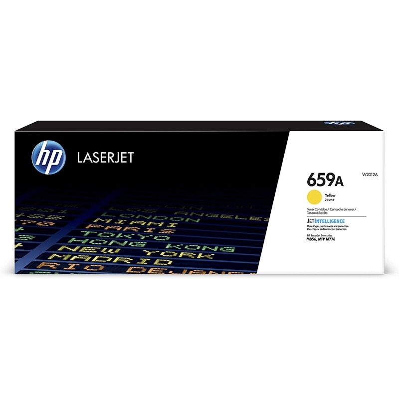 HP LaserJet 659A Yellow Original Cartridge toner 1 unidade(s)