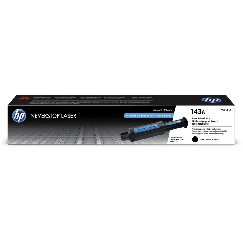 HP Tóner 143A Negro Kit de recarga