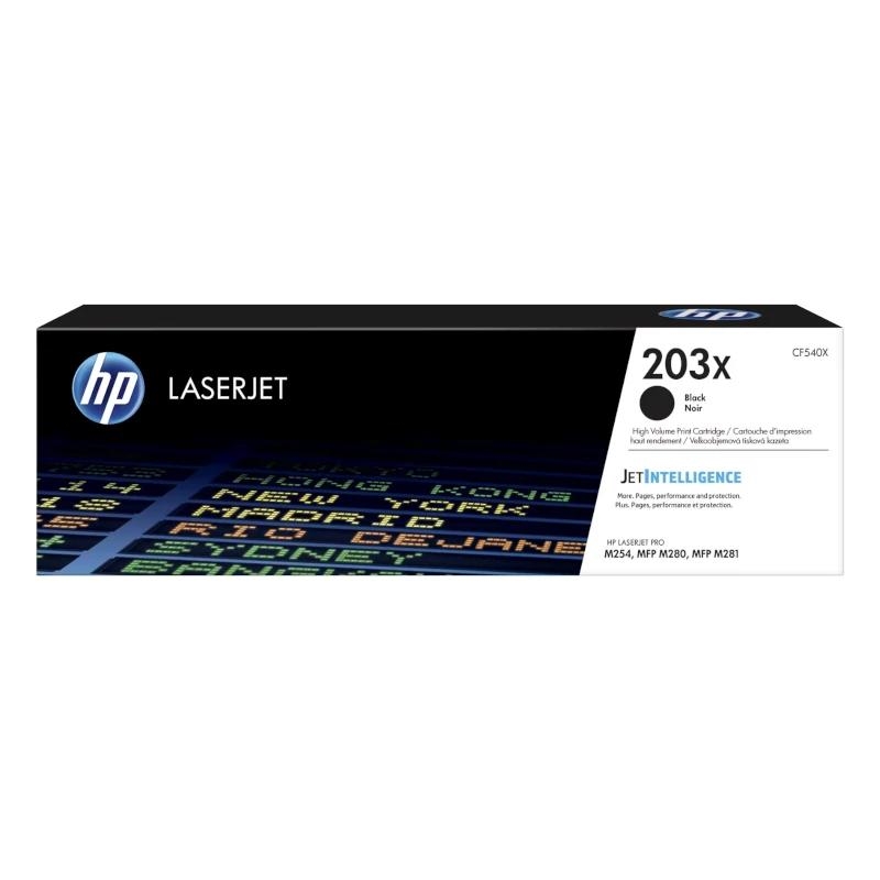 HP 203X High Yield Black Original LaserJet Cartridge toner 1 unidade(s)