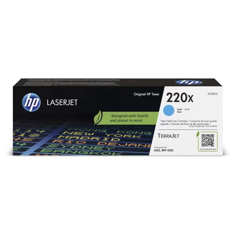 HP 220X Cyn LaserJet Cartridge toner 1 unidade(s)