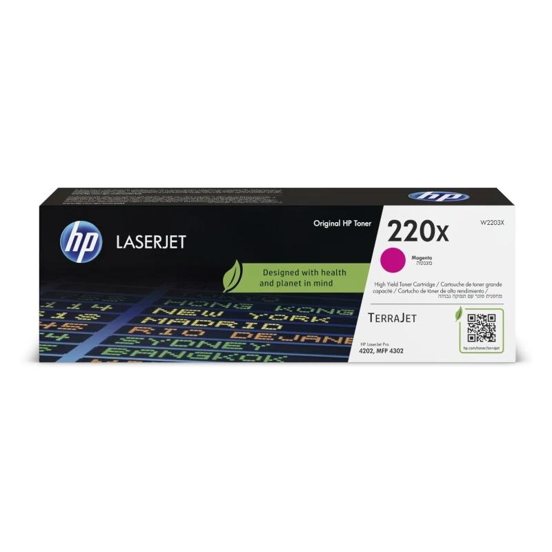 HP 220X Mgn LaserJet Cartridge toner 1 unidade(s)