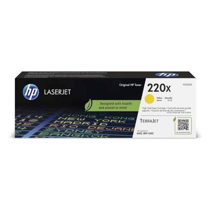 HP 220X Ylw LaserJet Cartridge toner 1 unidade(s)