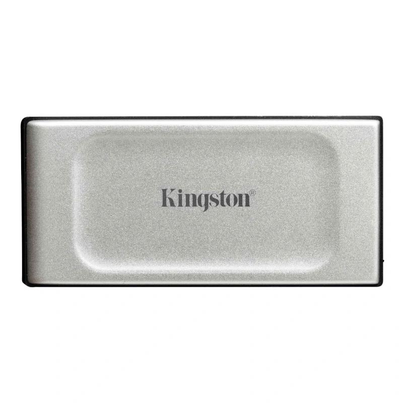Kingston Technology XS2000 4 TB USB Type-C 3.2 Gen 2 (3.1 Gen 2) Preto, Prateado