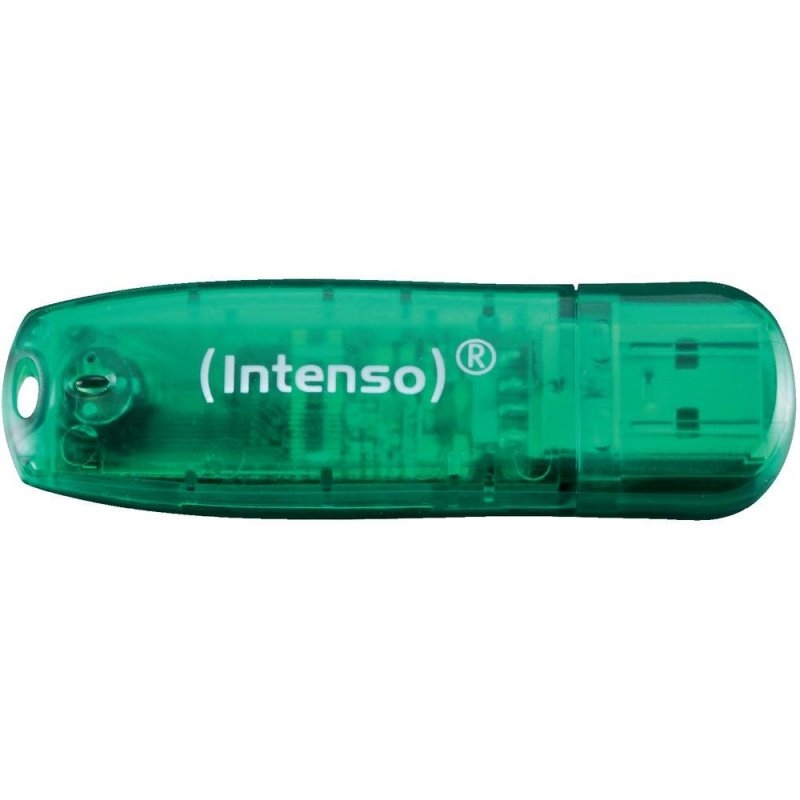 Intenso | 3502460 USB 2.0 Rainbow | 8GB | Verde
