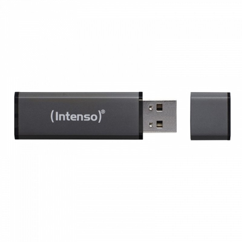 Intenso | 3521471 Lápiz USB 2.0 Alu | 16GB