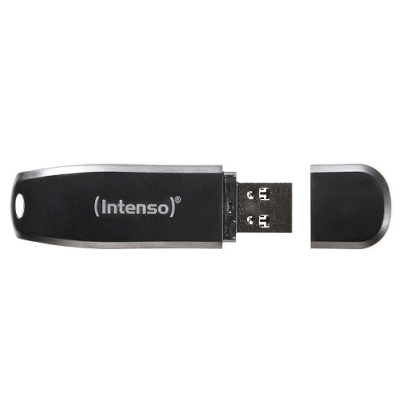 Intenso | 3533480 USB 3.0 Velocidade | 32GB | Preto