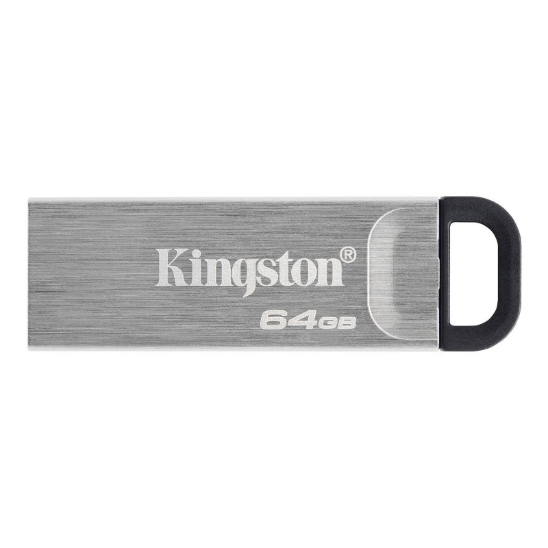 Kingston Technology DataTraveler Kyson unidade de memória USB 64 GB USB Type-A 3.2 Gen 1 (3.1 Gen 1) Prateado