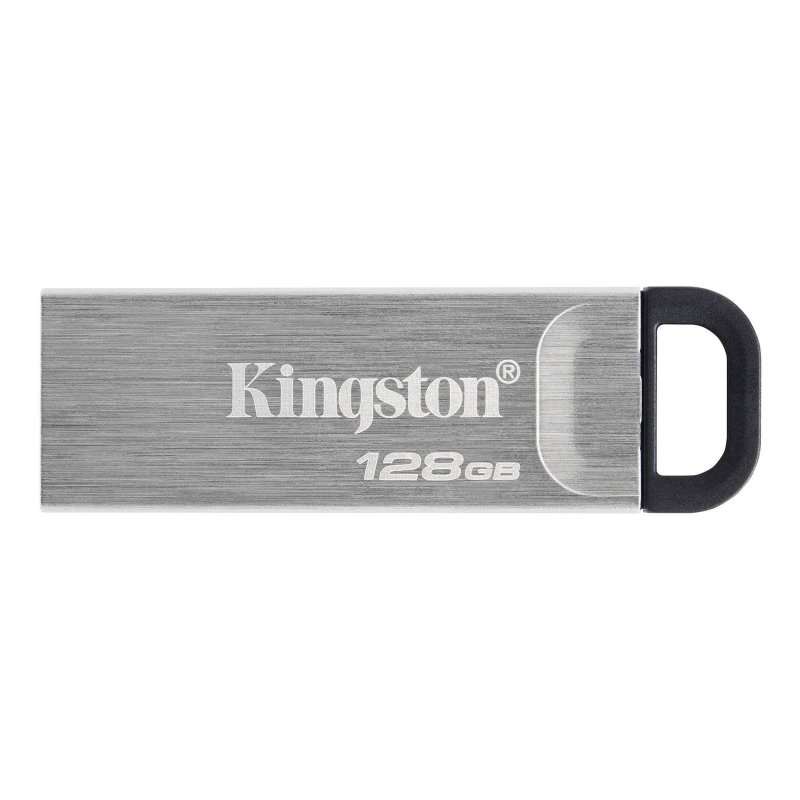 Kingston Technology DataTraveler Kyson unidade de memória USB 128 GB USB Type-A 3.2 Gen 1 (3.1 Gen 1) Prateado