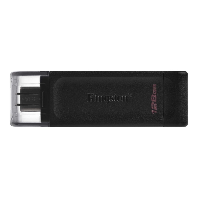 Kingston Technology DataTraveler 70 unidade de memória USB 128 GB USB Type-C 3.2 Gen 1 (3.1 Gen 1) Preto