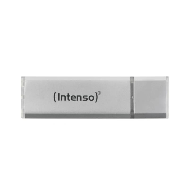 Intenso | 3521472 Lápiz USB 2.0 Alu | 16GB | Prata
