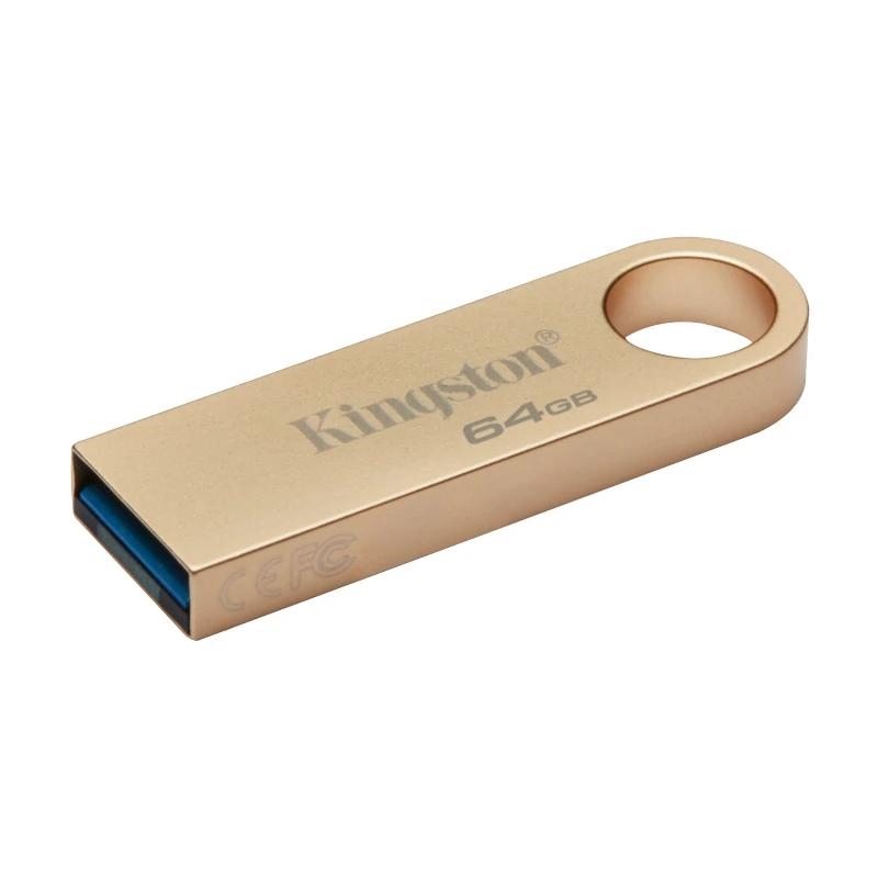 Kingston Technology DataTraveler SE9 G3 unidade de memória USB 64 GB USB Type-A 3.2 Gen 1 (3.1 Gen 1) Dourado