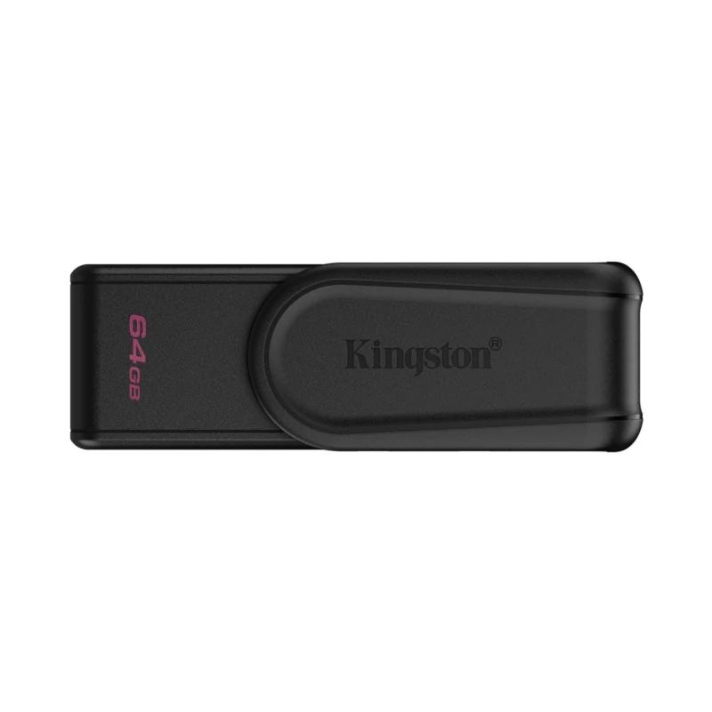 Kingston Technology DataTraveler Exodia S unidade de memória USB 64 GB USB Type-A 3.2 Gen 1 (3.1 Gen 1) Preto