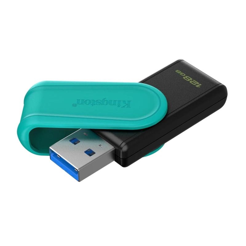 Kingston Technology DataTraveler Exodia S unidade de memória USB 128 GB USB Type-A 3.2 Gen 1 (3.1 Gen 1) Preto, Turquesa