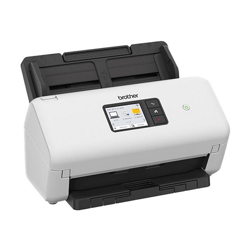 Brother ADS-4500W scanner Scanner ADF 600 x 600 DPI A4 Preto, Branco