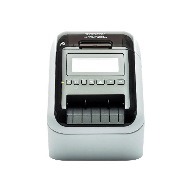 Brother QL-820NWBVMXX1 impressora de etiquetas Acionamento térmico direto Cor 300 x 600 DPI 176 mm/seg Com fios e sem fios Ethernet LAN DK Wi-Fi Bluetooth