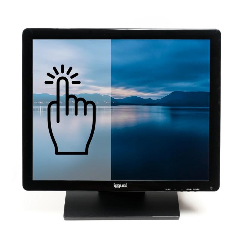 iggual IGG315736 Monitor POS 48,3 cm (19") 1280 x 1024 pixels Ecrã táctil