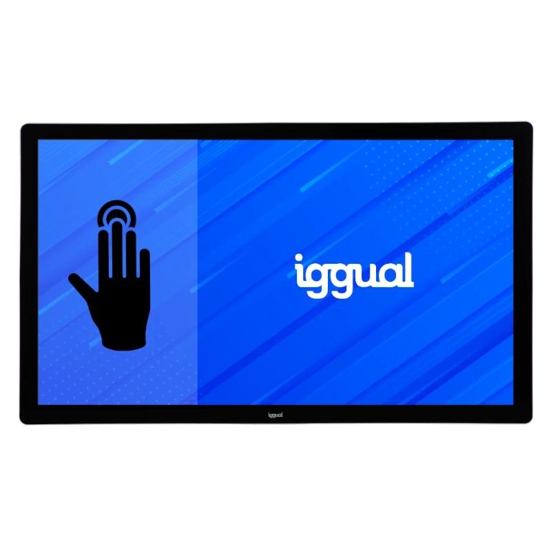 iggual MTL430HS monitor de ecrã 109,2 cm (43") 1920 x 1080 pixels Full HD LED Ecrã táctil Preto