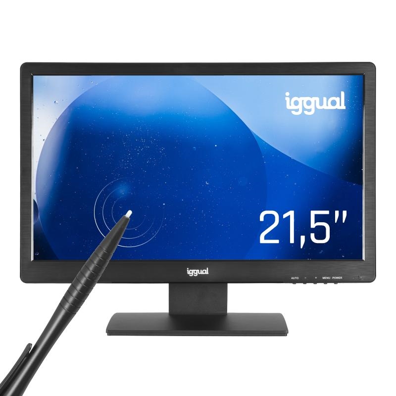 iggual MTL21CP Monitor POS 54,6 cm (21.5") 1920 x 1080 pixels Full HD Ecrã táctil