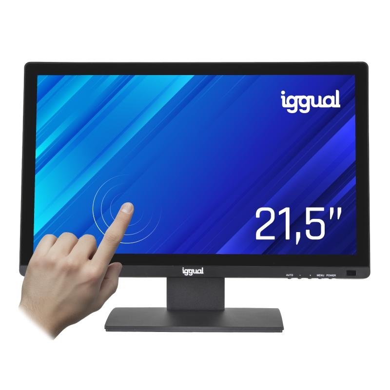 iggual MTL21PX Monitor POS 54,6 cm (21.5") 1920 x 1080 pixels Full HD Ecrã táctil