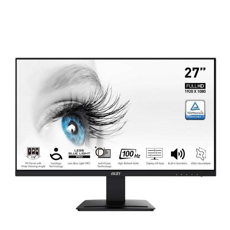 MSI Pro MP273A monitor de ecrã 68,6 cm (27") 1920 x 1080 pixels Full HD LED Preto