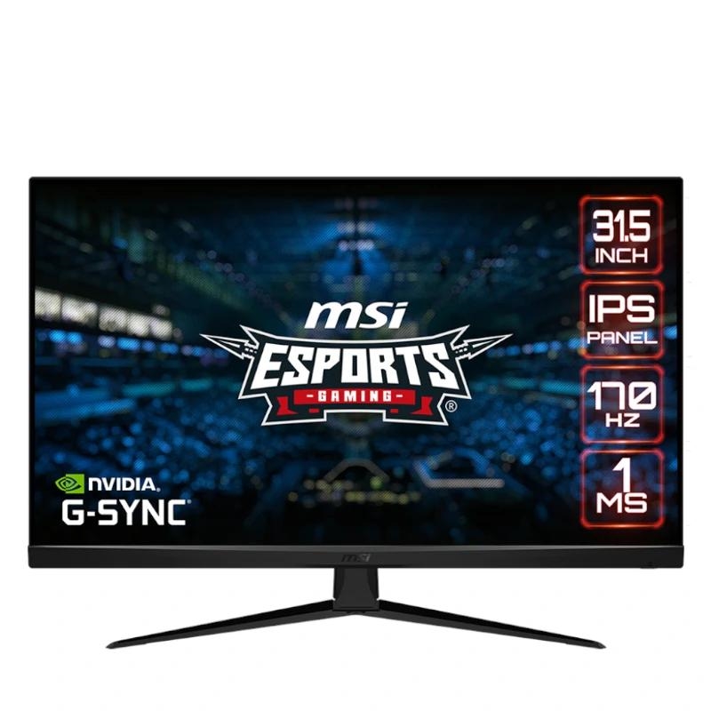 MSI G321Q monitor de ecrã 80 cm (31.5") 2560 x 1440 pixels Wide Quad HD Preto