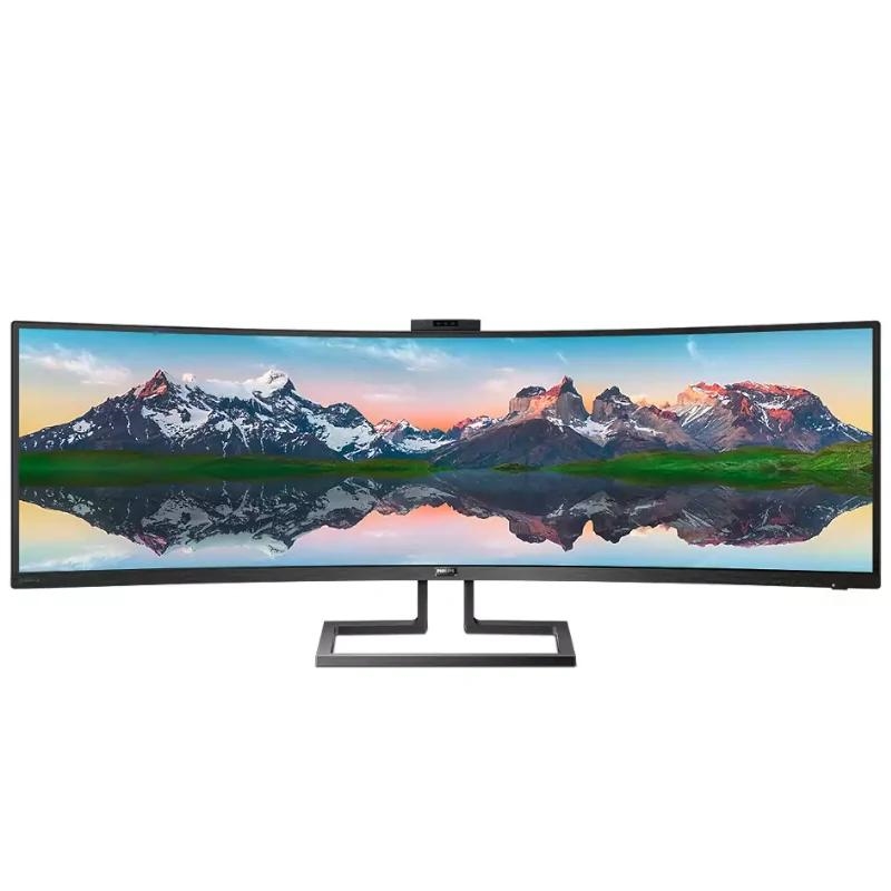 Philips P Line 499P9H/00 monitor de ecrã 124 cm (48.8") 5120 x 1440 pixels UltraWide Dual Quad HD Preto