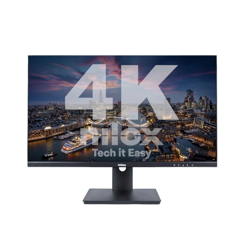 Nilox MONITOR 27" NXM274KD11 IPS 4K 350 2HDMI DP USB 5MS monitor de ecrã 68,6 cm (27") 3840 x 2160 pixels 4K Ultra HD LED