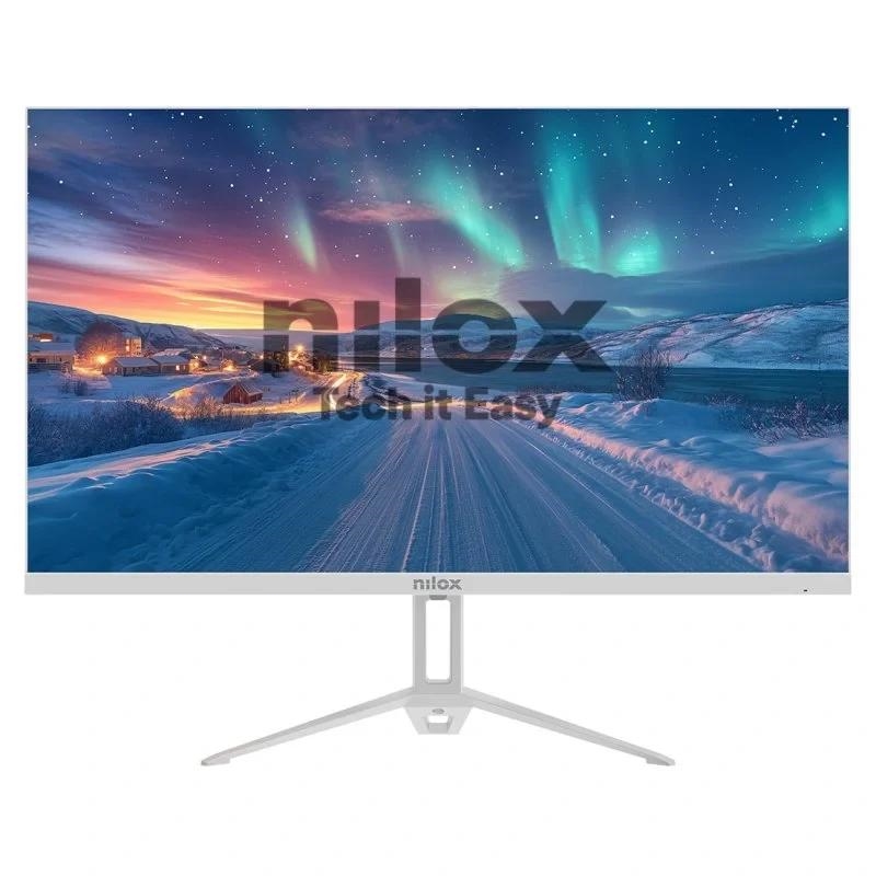 Nilox NXM24FHD100W monitor de ecrã 60,5 cm (23.8") 1920 x 1080 pixels Full HD LED Branco