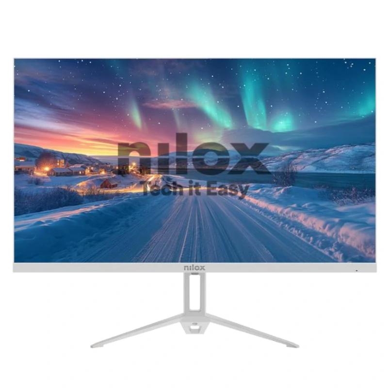 Nilox NXM27FHD100W monitor de ecrã 68,6 cm (27") 1920 x 1080 pixels Full HD Branco